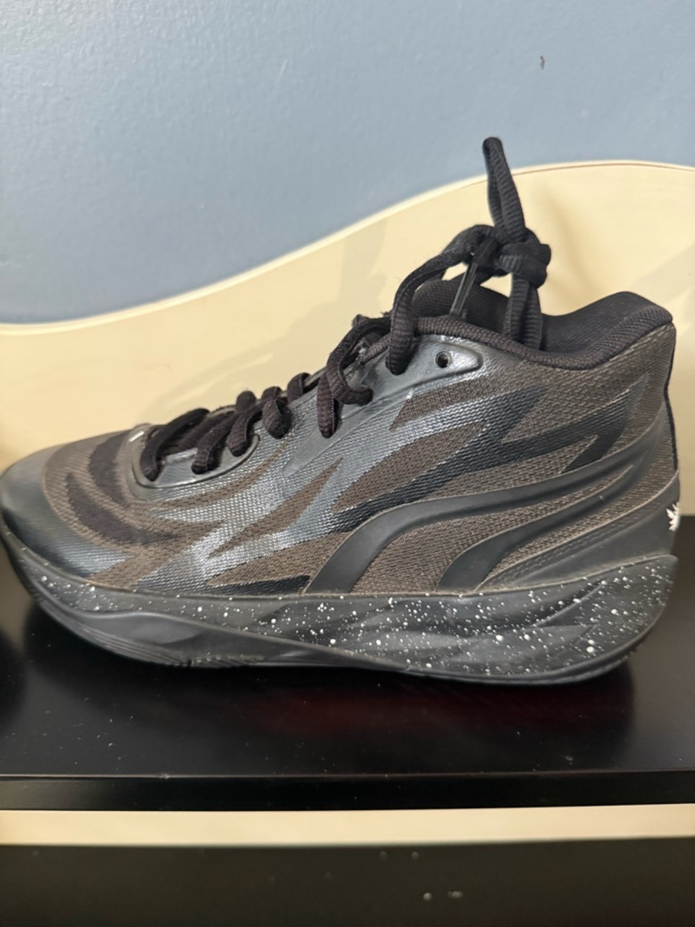 Puma Black Oreo lamely Ball junior 5.5 - Picture 2 of 8